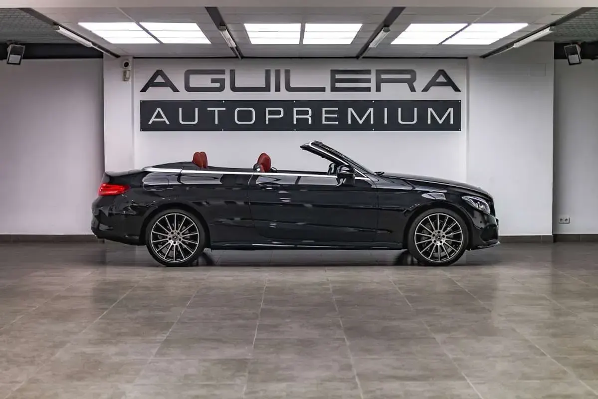 Usado Mercedes C250 204 CV (150 kW) 2018 Negro Descapotable