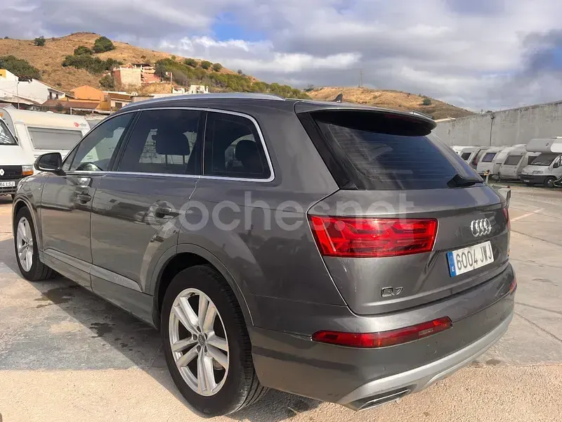 Usado Audi Q7 S-Line 272 CV (200 kW) 2017 Gris / plata SUV