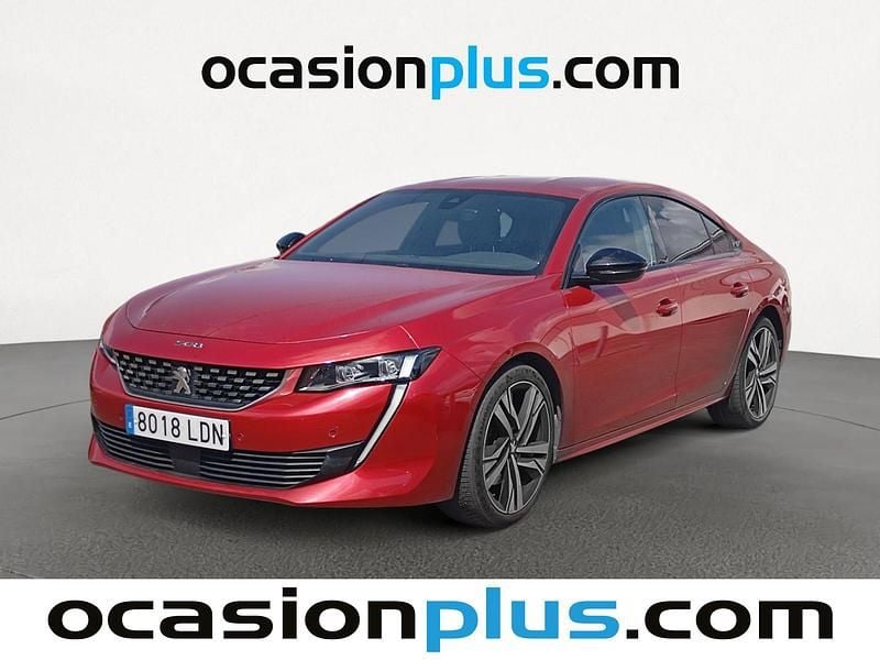 Rojo Usado 2019 Peugeot 508 GT Berlina | 19.991 € (Buen precio) - Imagen 1/4