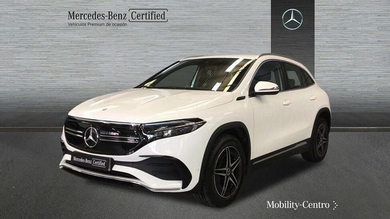Blanco polar pintura unicolor Usado 2022 Mercedes EQA250 AMG line SUV | 31.900 € (Buen precio) - Imagen 1/4
