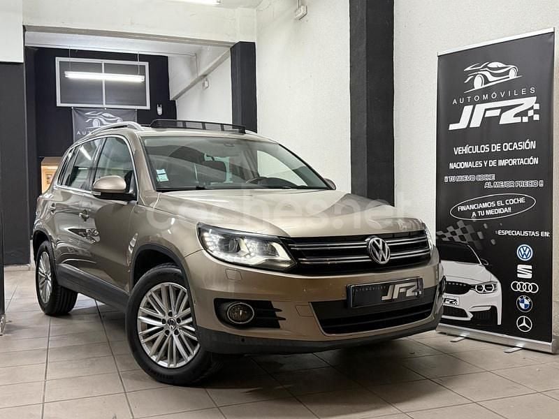 Beige Usado 2014 VW Tiguan Sport SUV | 16.500 € (Un poco caro) - Imagen 1/4