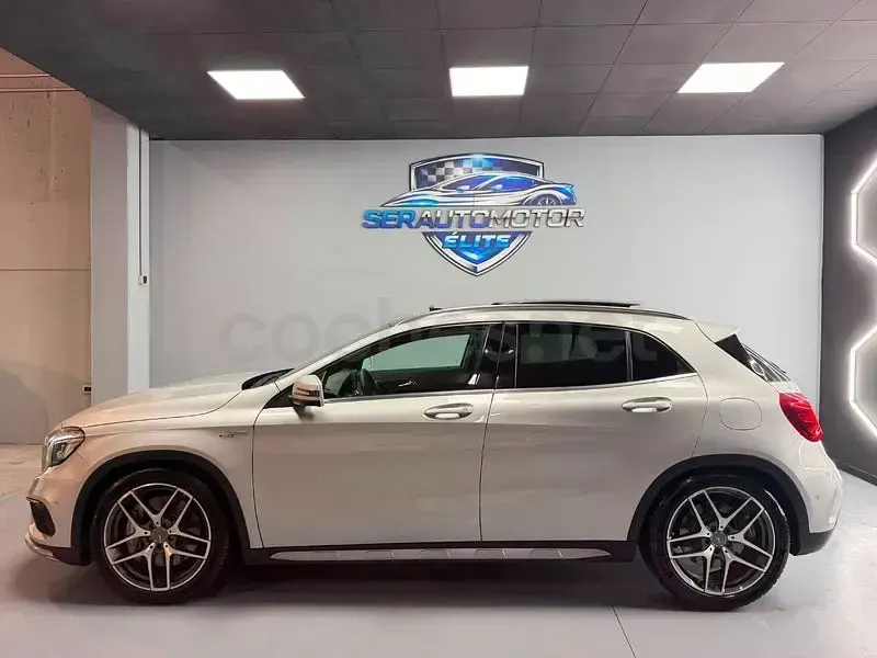 Usado Mercedes GLA45 AMG AMG 360 CV (264 kW) 2015 Gris / plata SUV