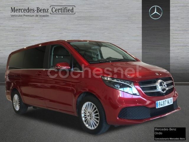 Usado Mercedes V220 Avantgarde 163 CV (119 kW) 2023 Rojo Monovolumen