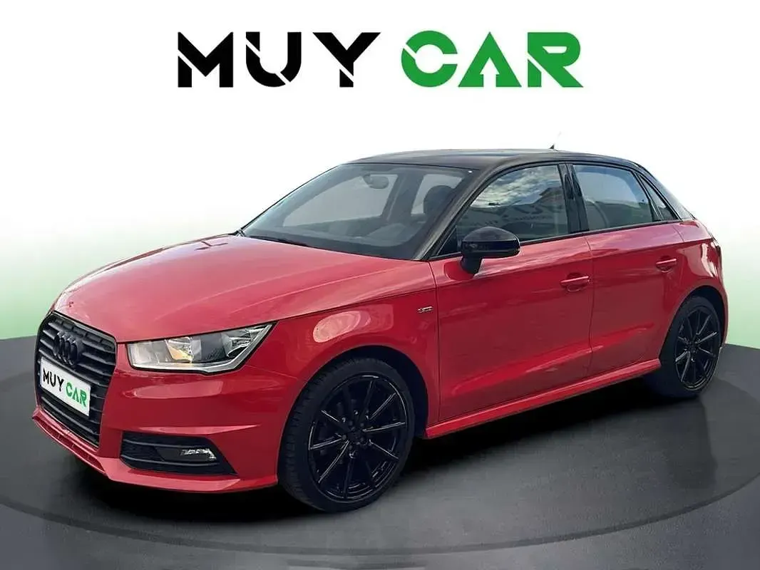 Usado Audi A1 Sportback 95 CV (69 kW) 2018 Rojo Utilitario