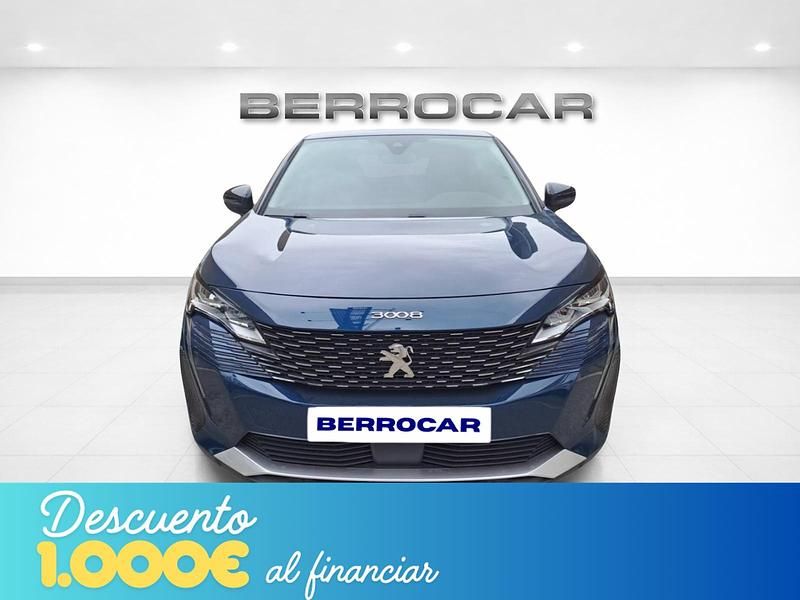 Usado Peugeot 3008 Allure 130 CV (95 kW) 2021 Azul SUV