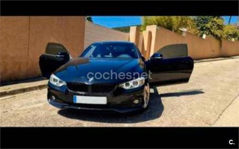 Negro Usado 2014 BMW 420 Sport Line Descapotable | 17.500 € (Precio justo) - Imagen 1/4