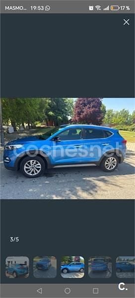 Usado Hyundai Tucson GO! 131 HP (96 kW) 2018 Azul SUV