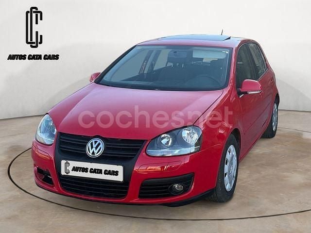 Rojo Usado 2007 VW Golf V GT Berlina | 5990 € (Buen precio) - Imagen 1/4