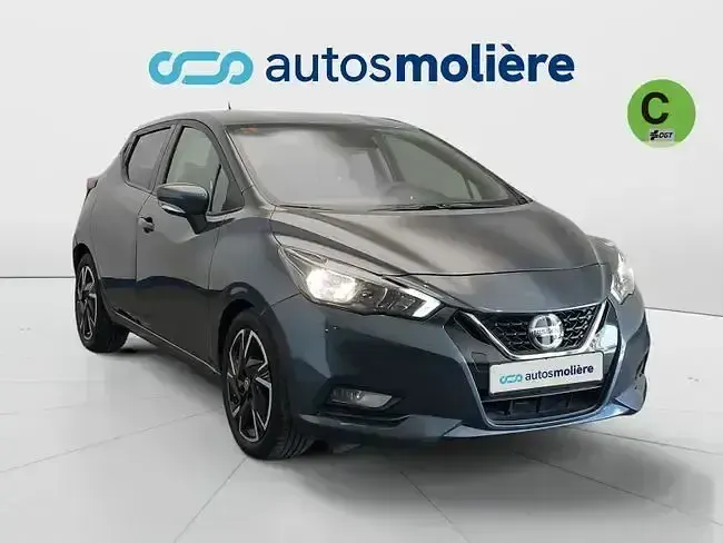 Usado Nissan Micra Acenta 92 CV (67 kW) 2021 Negro Utilitario