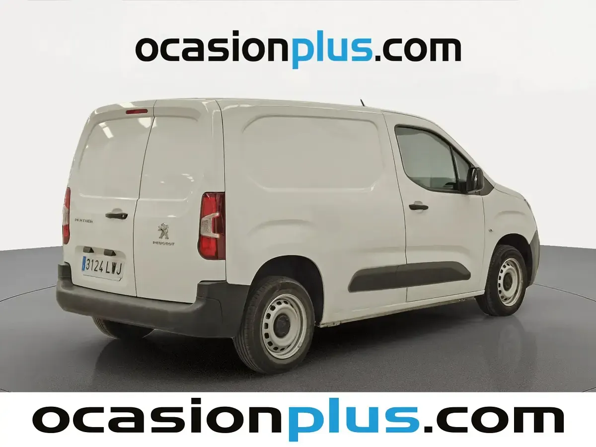 Usado Peugeot Partner S 102 CV (75 kW) 2022 Blanco Monovolumen
