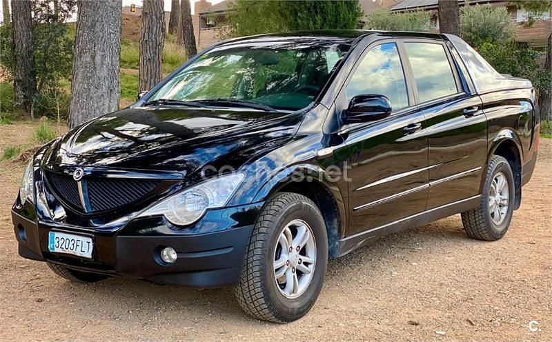 Usado Ssangyong (KGM) Actyon 141 CV (103 kW) 2007 Negro Pickup/Camioneta