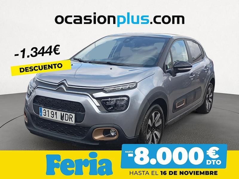 Gris / plata Usado 2023 Citroën C3 PureTech Utilitario | 11.490 € (Precio justo) - Imagen 1/4