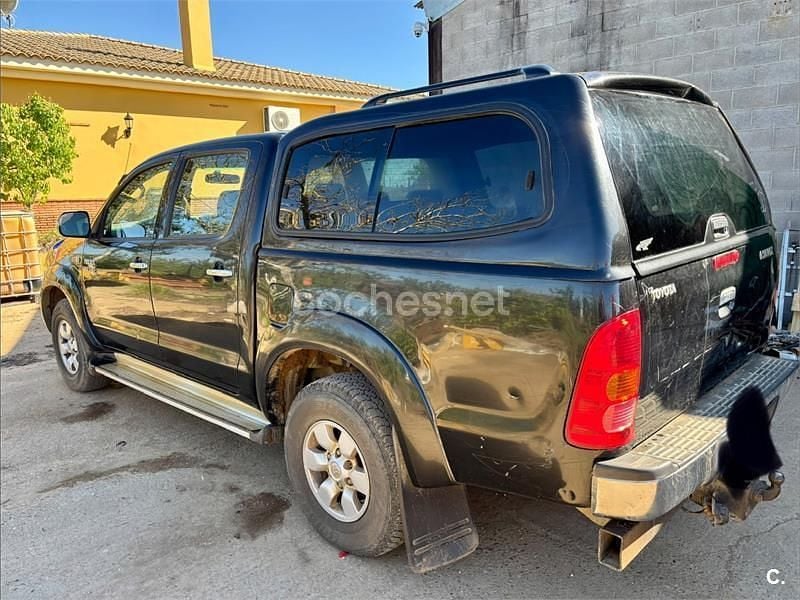 Usado Toyota HiLux 171 CV (125 kW) 2007 Negro Pickup/Camioneta