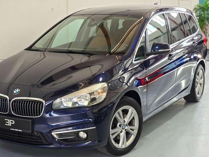 Usado BMW 218 Gran Tourer Luxury Line 150 CV (110 kW) 2016 Azul Monovolumen