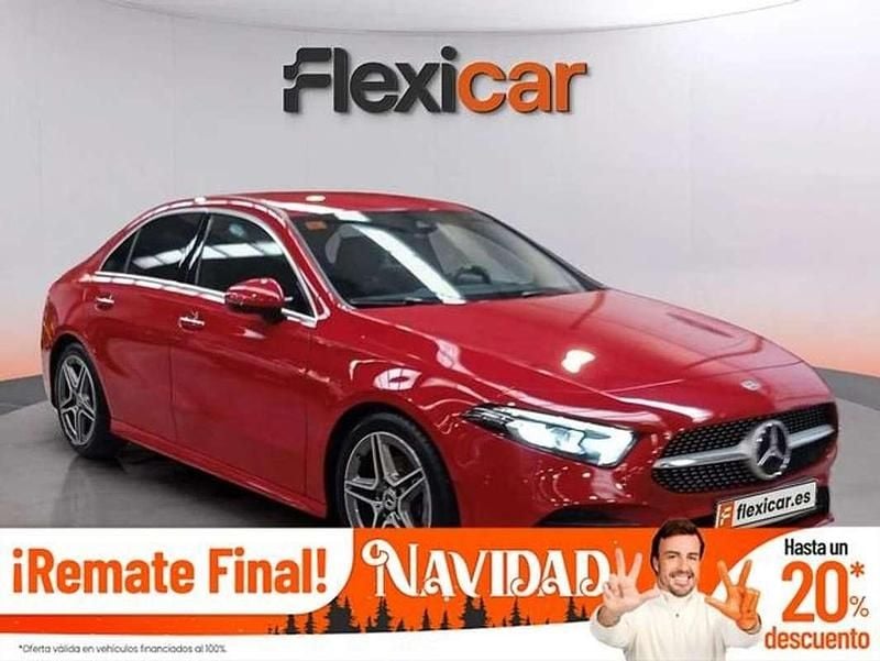Rojo Usado 2019 Mercedes A200 Berlina | 21.490 € (Buen precio) - Imagen 1/4