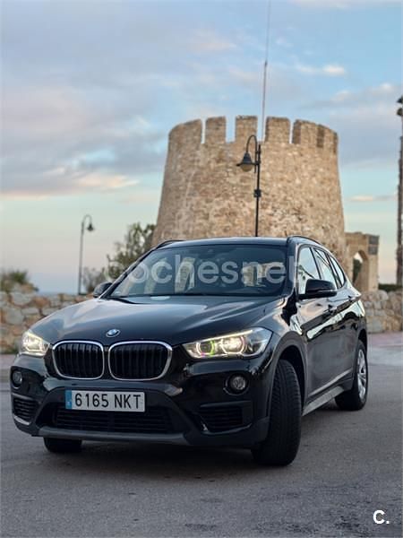 Usado BMW X1 136 CV (100 kW) 2017 Negro SUV