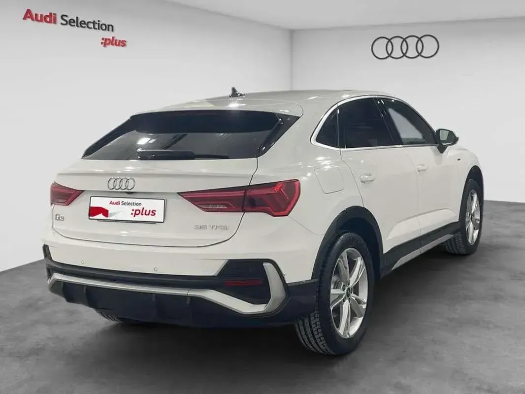 Usado Audi Q3 Sportback S-Line 150 CV (110 kW) 2022 Blanco SUV