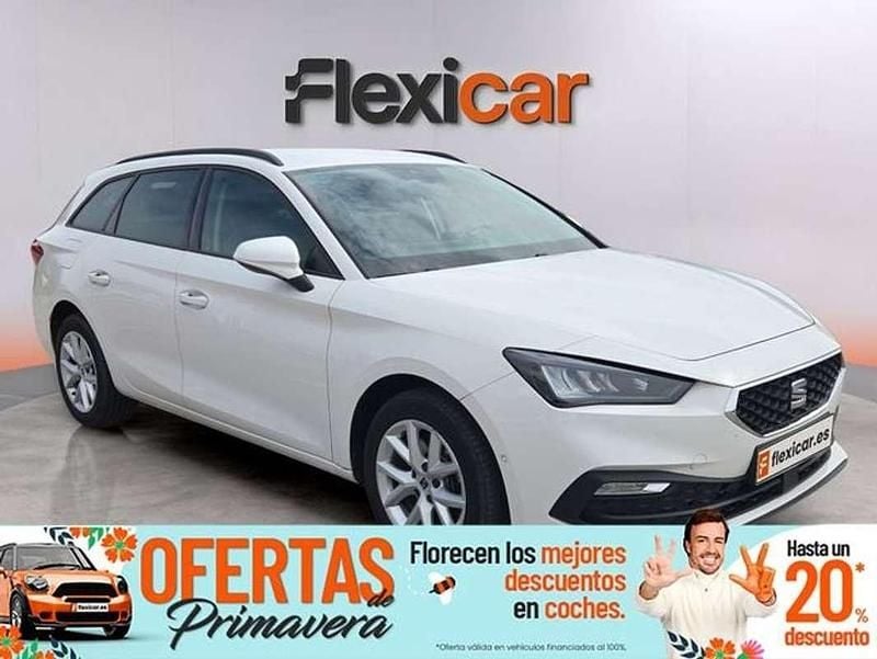 Usado Seat Leon Style 116 HP (85 kW) 2022 Branco Carrinha