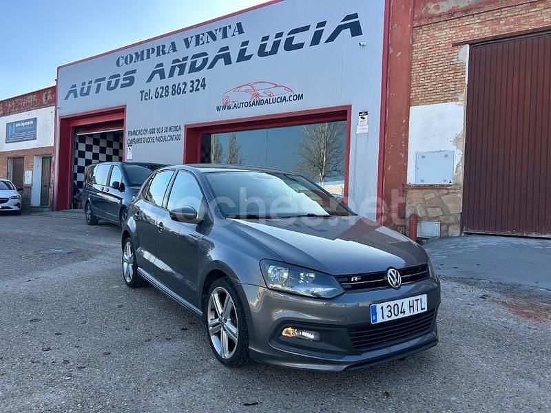 Gris / plata Usado 2013 VW Polo R-line Berlina | 9490 € (Precio justo) - Imagen 1/4