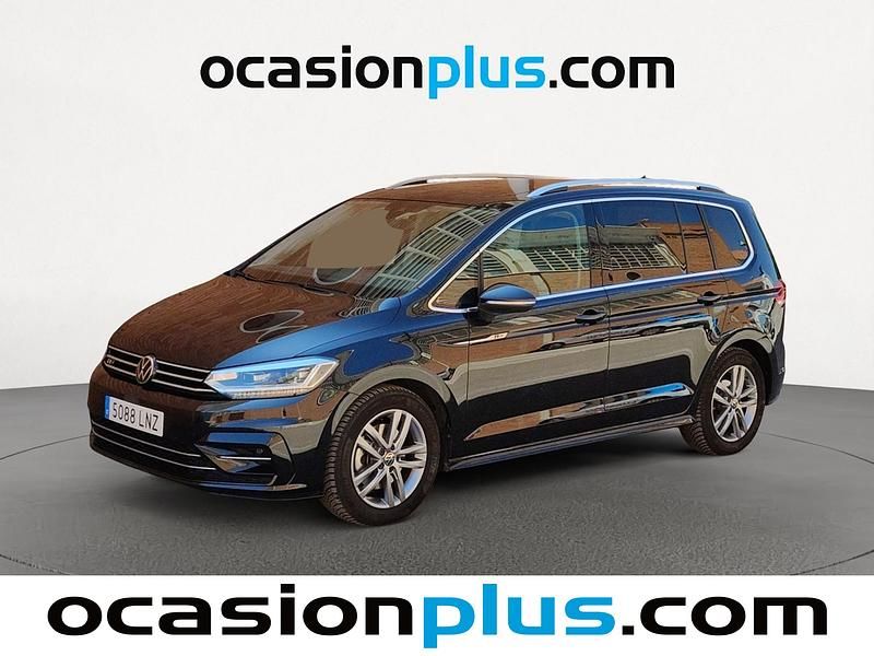 Negro Usado 2021 VW Touran Sportline Monovolumen | 31.728 € (Un poco caro) - Imagen 1/4