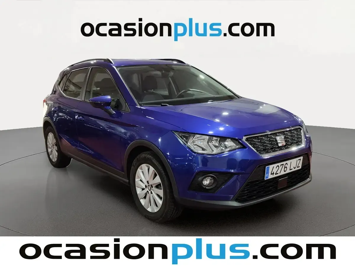 Usado Seat Arona Ecomotive 116 CV (85 kW) 2020 Azul SUV