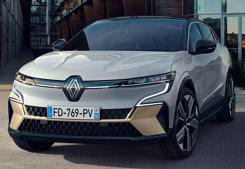 Usado Renault Megane E-Tech Equilibre 96 kW (131 CV) 2022 Gris Utilitario