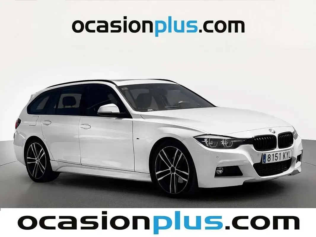 Usado BMW 320 Efficient Dynamics 190 CV (139 kW) 2019 Blanco Familiar
