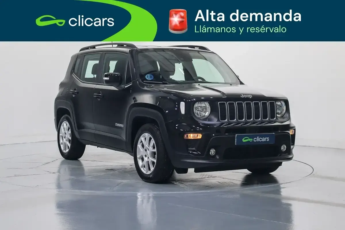 Usado Jeep Renegade Limited 130 CV (95 kW) 2024 Negro SUV