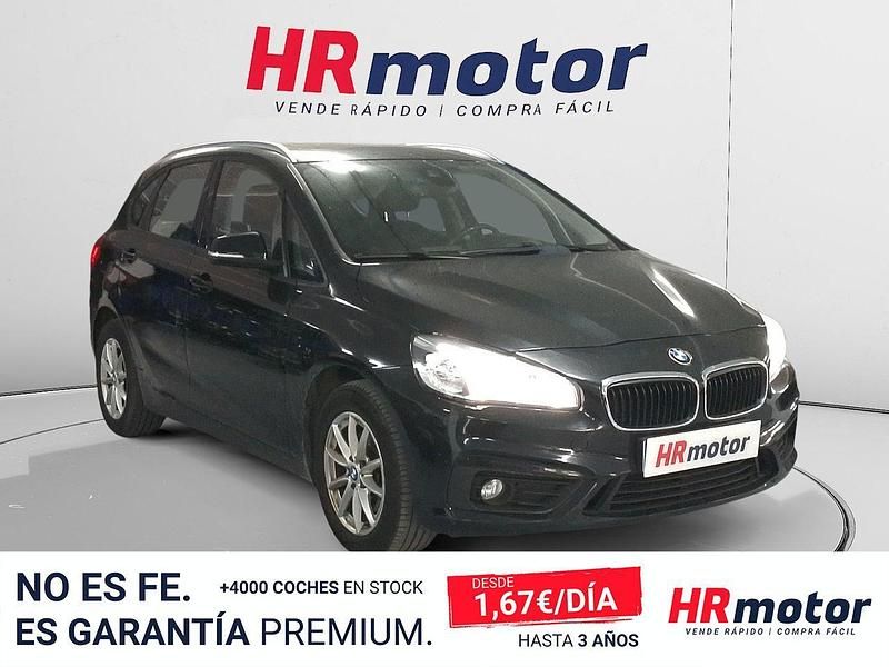 Usado BMW 216 Advantage 116 CV (85 kW) 2015 Negro Monovolumen