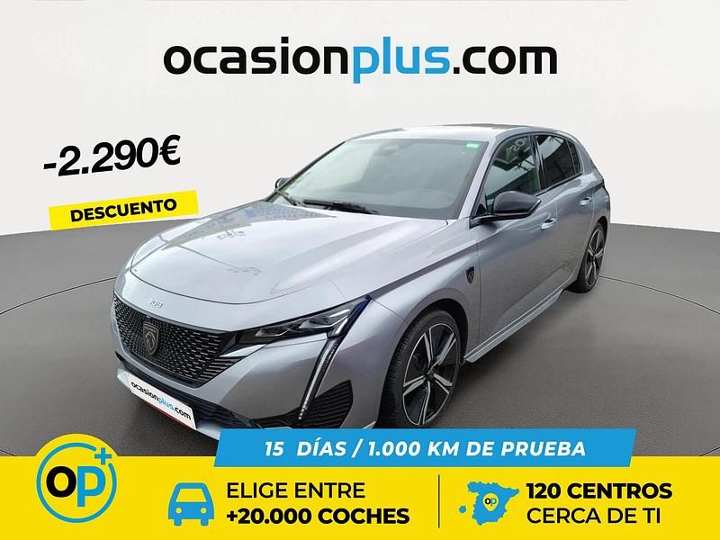 Usado Peugeot 308 GT 130 CV (95 kW) 2024 Gris