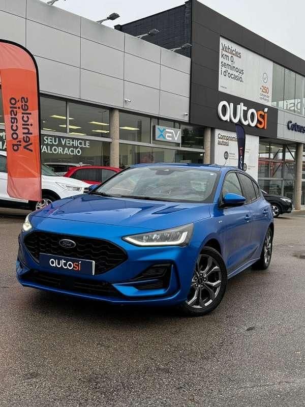 Azul Usado 2022 Ford Focus ST-Line Utilitario | 18.990 € (Un poco caro) - Imagen 1/3