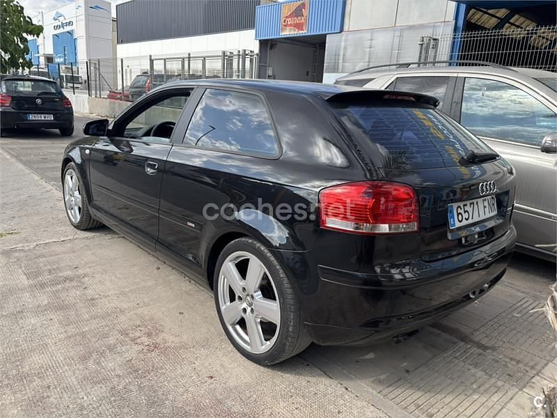 Usado Audi A3 Ambition 105 CV (77 kW) 2007 Negro Berlina