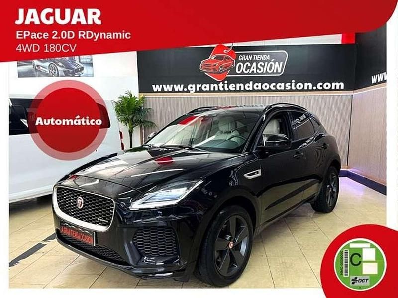 Negro Usado 2019 Jaguar E-Pace R-Dynamic SUV | 20.980 € (Precio justo) - Imagen 1/4
