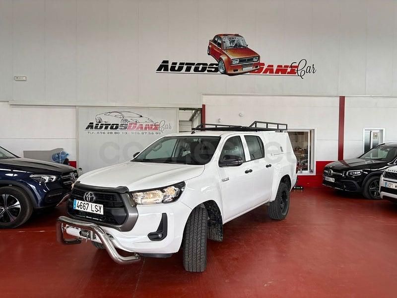 Usado Toyota HiLux 150 CV (110 kW) 2021 Blanco Pickup/Camioneta