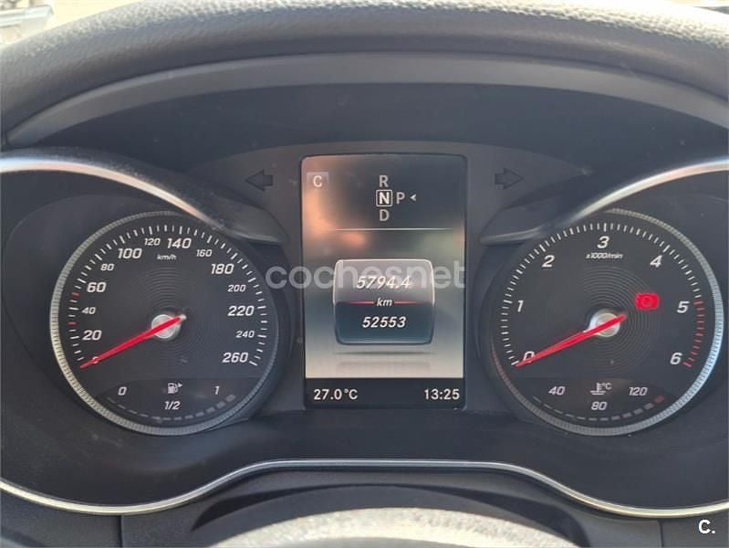 Usado Mercedes C220 Avantgarde 170 CV (125 kW) 2016 Gris / plata Berlina