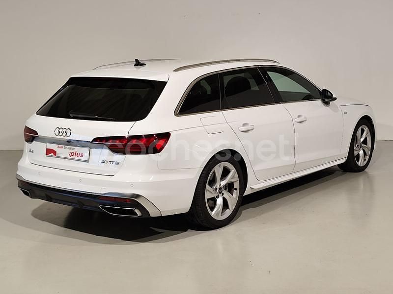 Usado Audi A4 S-Line 204 CV (150 kW) 2025 Blanco Familiar