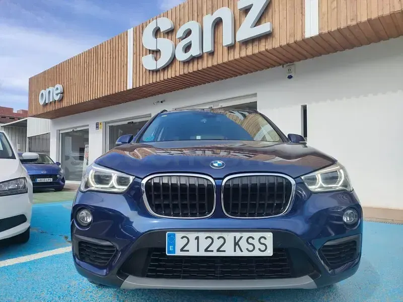 Usado BMW X1 150 CV (110 kW) 2018 Azul SUV