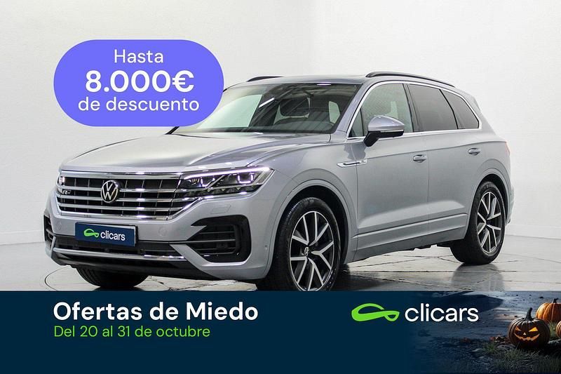 Gris Usado 2021 VW Touareg R-line SUV | 43.990 € (Precio justo) - Imagen 1/4