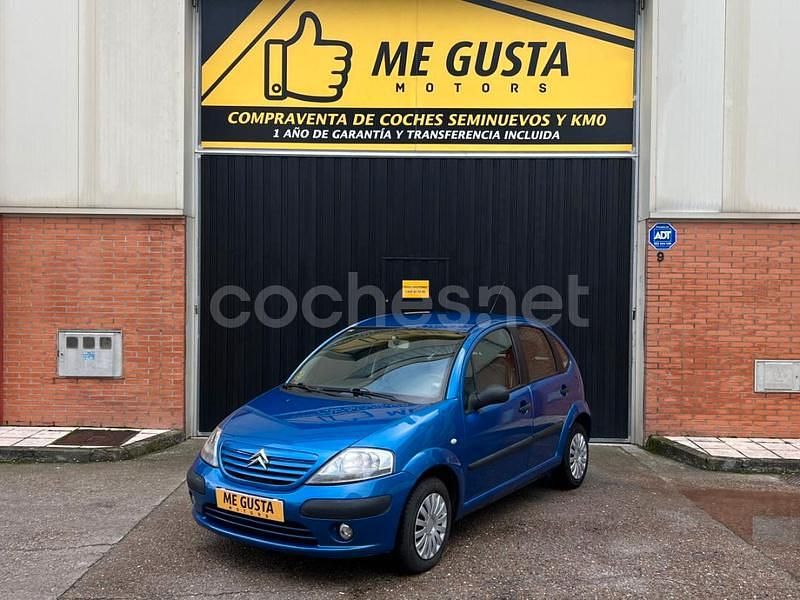 Usado Citroën C3 75 CV (55 kW) 2003 Azul Berlina