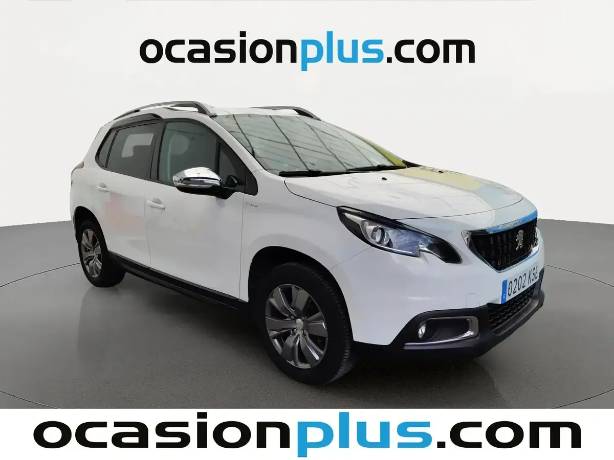Usado Peugeot 2008 Style 82 CV (60 kW) 2018 Blanco SUV