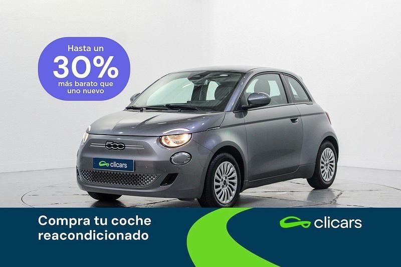 Gris Usado 2023 Fiat 500e Icon Descapotable | 16.990 € (Super precio) - Imagen 1/4