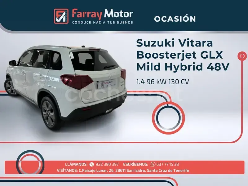 Usado Suzuki Vitara GLX 129 CV (94 kW) 2021 Blanco SUV