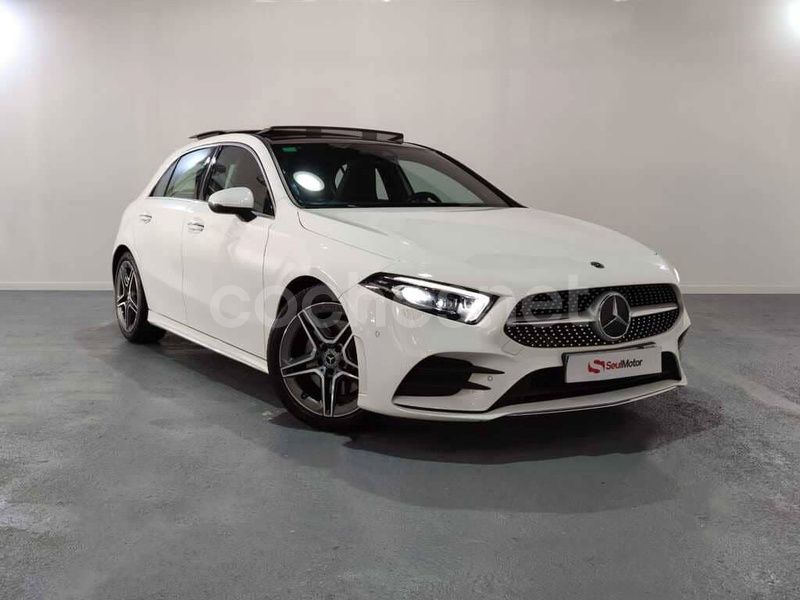 Blanco Usado 2021 Mercedes A200 Berlina | 29.499 € (Precio justo) - Imagen 1/4