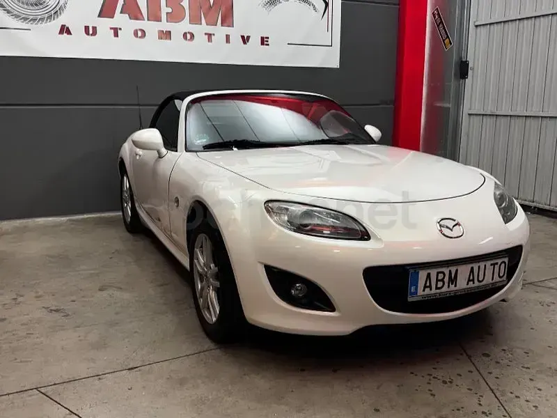 Usado Mazda MX5 Active 126 CV (92 kW) 2010 Blanco Descapotable