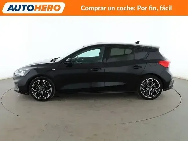 Usado Ford Focus ST-Line 125 CV (91 kW) 2019 Negro Berlina