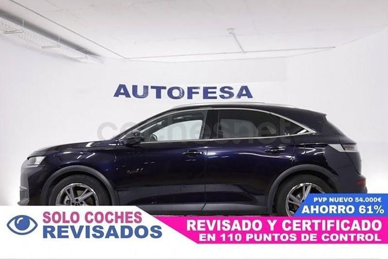 Usado DS Automobiles DS7 Crossback Grand Chic 300 CV (220 kW) 2021 Azul SUV