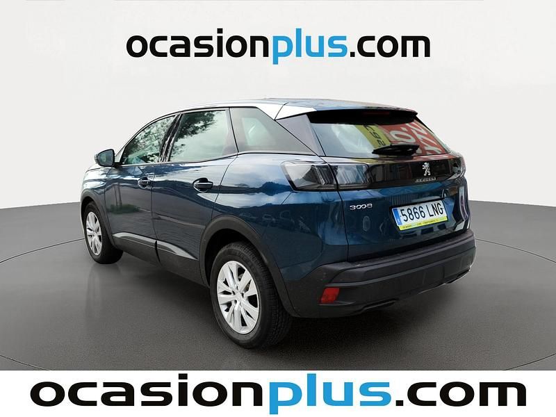 Usado Peugeot 3008 Active 130 CV (95 kW) 2021 Azul SUV
