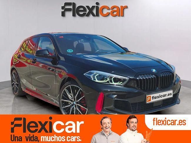 Negro Usado 2021 BMW 128 Berlina | 33.490 € (Precio justo) - Imagen 1/4