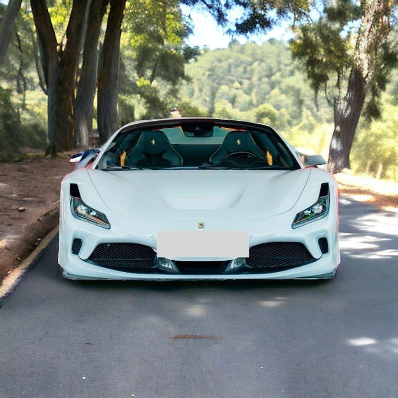 Blanco Usado 2022 Ferrari F8 Descapotable | 348.800 € - Imagen 1/4