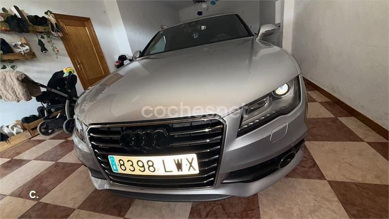 Gris / plata Usado 2014 Audi A7 Sportback S-Line Utilitario | 24.000 € (Caro) - Imagen 1/4